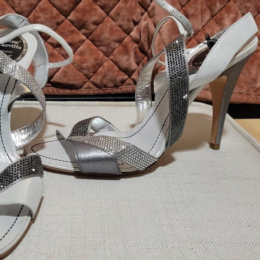 RENÉ CAOVILLA Ankle Strap Sandal